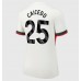 Maillot de foot Chelsea Moises Caicedo #25 Extérieur vêtements Femmes 2025-26 Manches Courtes